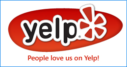 Happy customers on Yelp!