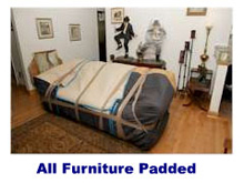 All furnitures padded