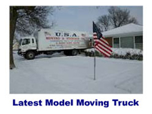 Latest model moving truck